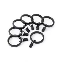 Online Designer Other CB Matte Black Curtain Rings, Set of 7