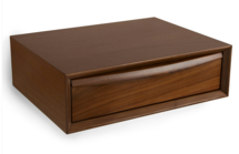 Online Designer Bedroom Lenia Floating Nightstand - Walnut