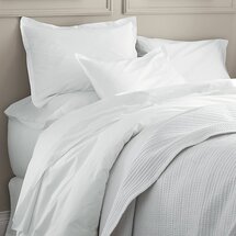 Online Designer Living Room Belo White Twin Duvet Cover