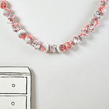 Online Designer Living Room Bright Pom Pom Garland