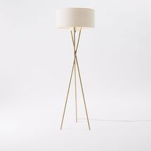 Online Designer Combined Living/Dining Tripod Floor Lamp - Antique Brass - Threshold™