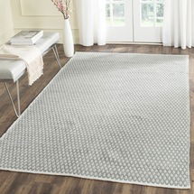 Online Designer Bedroom   Safavieh Hand-Tufted Boston Grey Cotton Rug