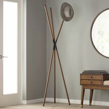 Online Designer Living Room Josef Tripod Coat Rack by Langley Street