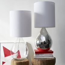 Online Designer Living Room Mercury Glass Jug Table Lamp