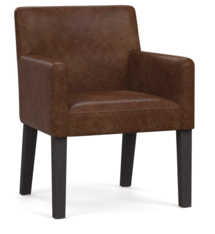 Online Designer Bedroom Classic Leather Dining Armchair