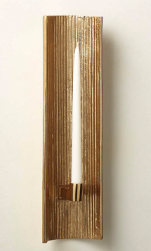 Online Designer Living Room RIPPLE BRASS WALL SCONCE