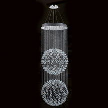 Online Designer Living Room Saturn 9 Light Crystal Chandelier