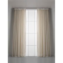 Online Designer Living Room Whisper 100% Rod Pocket Single Panel Window Treatment