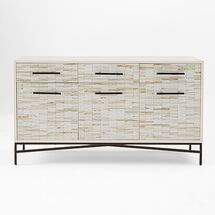 Online Designer Combined Living/Dining Wood Tiled Buffet