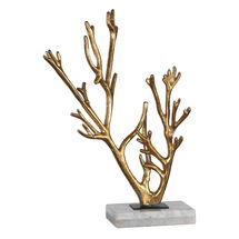 Online Designer Combined Living/Dining Golden Coral Statue