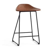 Online Designer Combined Living/Dining Brenner Leather Counter Stool