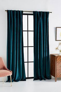 Online Designer Combined Living/Dining Velvet Louise Curtain