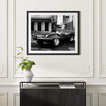 Online Designer Home/Small Office STEVE MCQUEEN, 1963 WITH BLACK FRAME 25.5"X21.5"