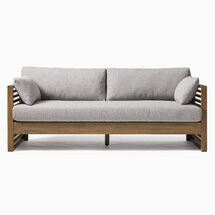 Online Designer Other Santa Fe Slatted Outdoor Sofa (75")