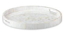 Online Designer Living Room Round Kabibe Shell Tray