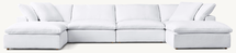 Online Designer Other CLOUD MODULAR CUSTOMIZABLE SECTIONAL