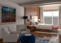 Online Designer Bedroom 3D Model