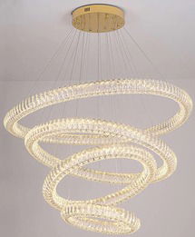 Online Designer Living Room Lewor Janice Luxury Crystal Chandelier