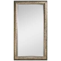 Online Designer Living Room Howard Elliott Daniel Silver Leaf 45" x 84" Floor Mirror