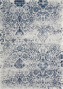 Online Designer Bedroom Kleinschmidt Ivory/Navy Area Rug