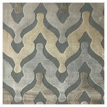 Online Designer Kitchen Upholstery Fabric - Leicester - Glacier - Cut Velvet Home Decor Upholstery, Drapery, & Pillow Fabric