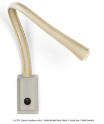 Online Designer Bedroom FlexiLED Leather LED Wall Sconce
