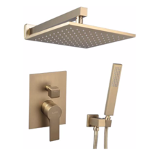 Online Designer Bathroom SHAMANDA Brass Rainfall Shower System