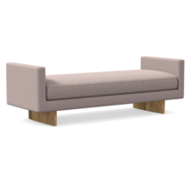 Online Designer Living Room Anton Bench - Wood Legs