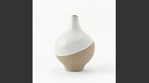 Online Designer Combined Living/Dining Half-Dipped Stoneware Vases