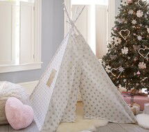 Online Designer Other Silver Metallic Dot Mini Teepee