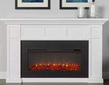 Online Designer Bedroom Alcott 74.75'' W Electric Fireplace