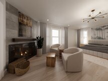 Online Designer Bedroom 3D Model