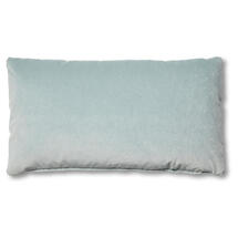 Online Designer Home/Small Office Ada Long Lumbar Pillow, Sky Blue Velvet