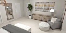 Online Designer Bedroom 3D Model