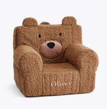 Online Designer Nursery My First Anywhere Chair®, Caramel Sherpa Bear