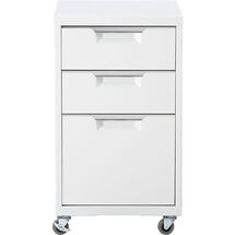 Online Designer Bedroom TPS white 3-drawer filing cabinet