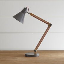 Online Designer Bedroom Rex grey desk lamp