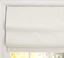 Online Designer Bedroom EMERY LINEN/COTTON CORDLESS ROMAN SHADE