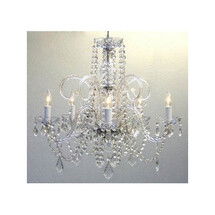 Online Designer Living Room 5 Light Crystal Chandelier