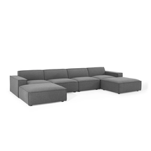 Online Designer Combined Living/Dining Jain 6 - Piece Upholstered Sectional