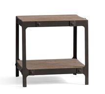 Online Designer Living Room CLINT RECLAIMED WOOD SIDE TABLE