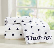 Online Designer Bedroom Organic Star Sheet Set