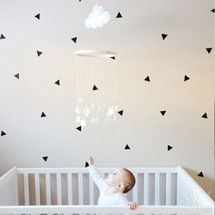 Online Designer Bedroom MINI TRIANGLES