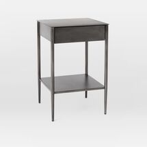 Online Designer Bedroom Metalwork Nightstand - Hot-Rolled Steel Finish