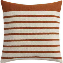 Online Designer Business/Office division rust 20" pillow