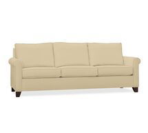 Online Designer Living Room Cameron Roll Arm Upholstered Sofa