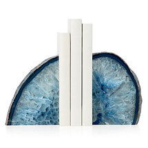 Online Designer Living Room Agate Bookends - Set of 2