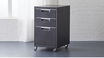 Online Designer Business/Office TPS carbon 3-drawer filing cabinet