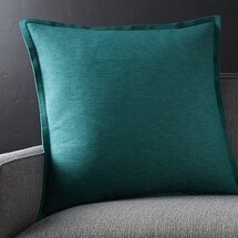 Online Designer Living Room Linden Peacock Blue 23" Pillow