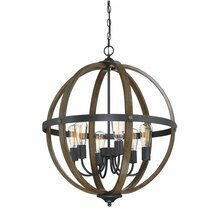 Online Designer Combined Living/Dining Kathrina 6-Light Globe Chandelier